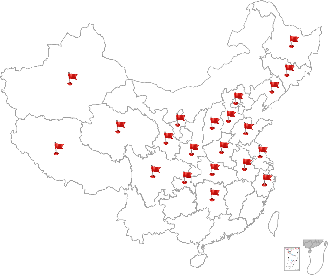业务分布地图